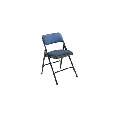 National Public Seating Premium Steel Fabric Folding Chair