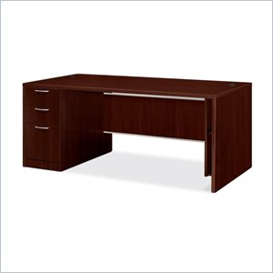 HON Attune Laminate Series Pedestal Desk