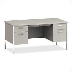 HON Box/File Double Pedestal Desk
