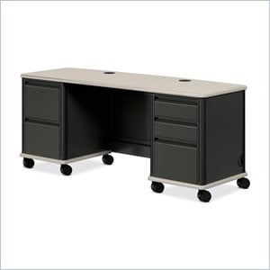 HON SmartLink LT2672-23 Double Pedestal Mobile Desk