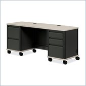 HON SmartLink LT2672-23 Double Pedestal Mobile Desk