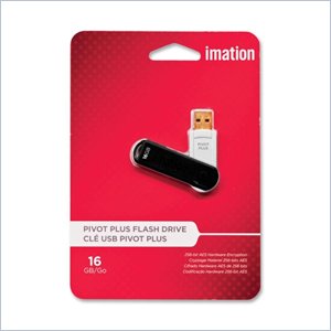 Imation 16GB Pivot Plus USB 2.0 Flash Drive