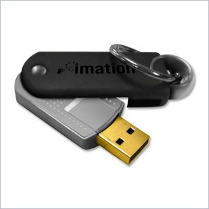 Imation 32GB Defender F50 Pivot USB 2.0 Flash Drive