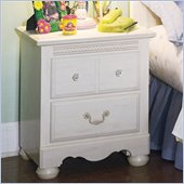 Standard Diana White Wash Nightstand