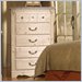 Standard Seville 5 Drawer Chest in Old Fashioned Finish