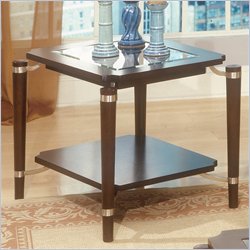 Standard Cosmos End Table with Shelf