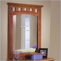 Standard City Park Kids Panel Mirror in Cherry Finish