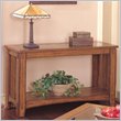ADD TO YOUR SET: Standard Mission Hills Chestnut Brown Sofa Table