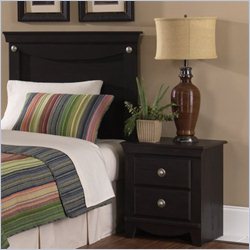 Standard Carlsbad Youth Panel Headboard 2 Piece Bedroom Set