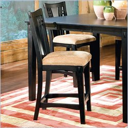 Standard Sonoma County Black Counter Height Stool (Set of 2)