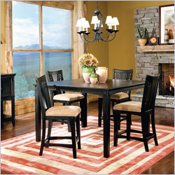 Standard Sonoma County Black Counter Height Table Set