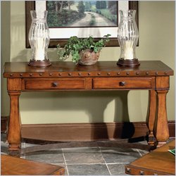 Standard Timber Lodge Sofa Table In Cherry Finish