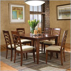 Standard Napa Valley Fixed Rectangular Dining Table Set
