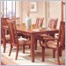 Standard Mission Hills Chestnut Brown Leg Table with  20" Leaf