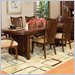 Standard Pacific Rim Mocha Double Pedestal Dining Table