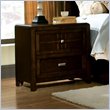  Standard City Gazebo II Nightstand in Dutch Chocolate Brown Finish 