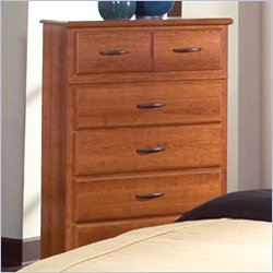 Standard Park Place 5 Drawer Chest in Cherry Finish