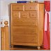 Standard Camp Forest Light Pine Five Drawer Chest