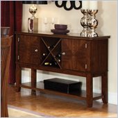 Standard Furniture Regency Server in Sienna Brown