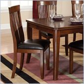 Standard Furniture Regency Side Chair in Sienna Brown