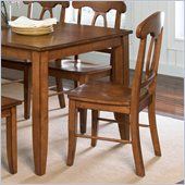 Standard Furniture Branson Side Chair in Antique Oak