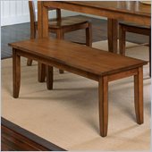 Standard Furniture Branson Bench in Antique Oak