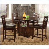 Standard Furniture Sonoma Counter Height Table in Warm Oak Finish