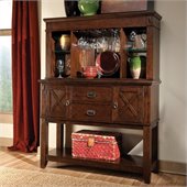 Standard Furniture Sonoma Sideboard and Hutch Set