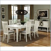 Standard Furniture Regency 7 Piece Dining Set in White