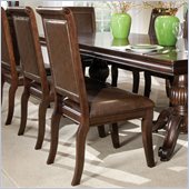 Standard Furniture Embassy Side Chair in Shiraz Cherry