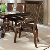 Standard Furniture Embassy Arm Chair in Shiraz Cherry
