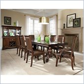Standard Furniture Embassy 9 Piece Dining Set in Shiraz Cherry