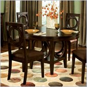 Standard Furniture Coterno Round Dining Table in Dark Coffee