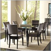 Standard Furniture Parisian Dining Table with Leaf in Gloss Black