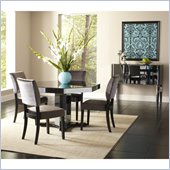 Standard Furniture Parisian 5 Piece Dining Set in Gloss Black
