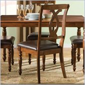 Standard Furniture Gatsby Side Chair in Warm Brown