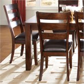 Standard Furniture Abaco Side Chair in Tobacco Brown