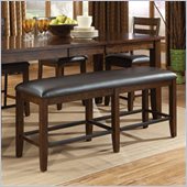 Standard Furniture Abaco Bench in Tobacco Brown