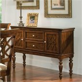 Standard Furniture Woodmont Sideboard in Brown Cherry
