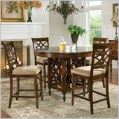 Standard Furniture Woodmont Counter Height Table in Brown Cherry