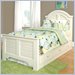 Standard Summer Hill Kids Panel Bed In Weathered White Finish