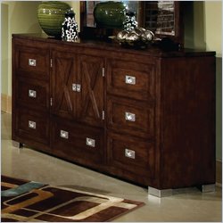 Standard Urban Oasis Triple Dresser in Dark Wood