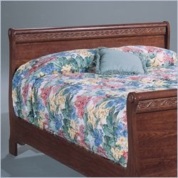 Standard Shaker Heights Sleigh Headboard in Paragon Cherry Finish