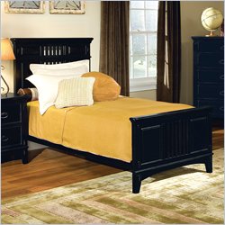 Standard Sonoma County Youth Panel Bed in Black Finish
