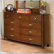 ADD TO YOUR SET: Standard Village Craft Double Dresser in Dark Brown