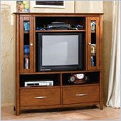 Standard Village Craft Dark Brown Entertainment /Media cabinet