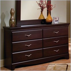 Standard City Crossing Cherry Double Dresser
