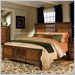 Standard Mission Hills Panel Bed in Chestnut Brown Finish