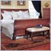 Standard St Pierre Sleigh Bed In Cherry Walnut Primavera Finish