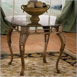 Standard Tuscan Sun Glass End Table